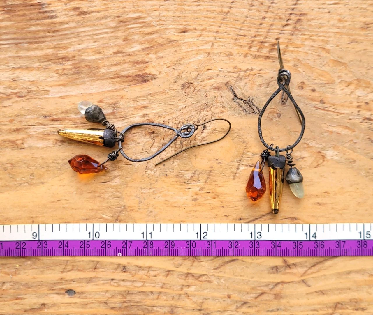 Creoolse en etnische stijl oorbellen, kleine zen-talismannen .. – photo 8